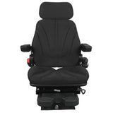 12v Low Profile Air Suspension Seat for Tractor Excavator Loader
