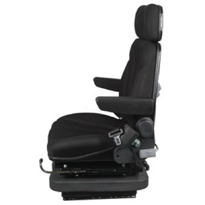 12v Low Profile Air Suspension Seat for Tractor Excavator Loader