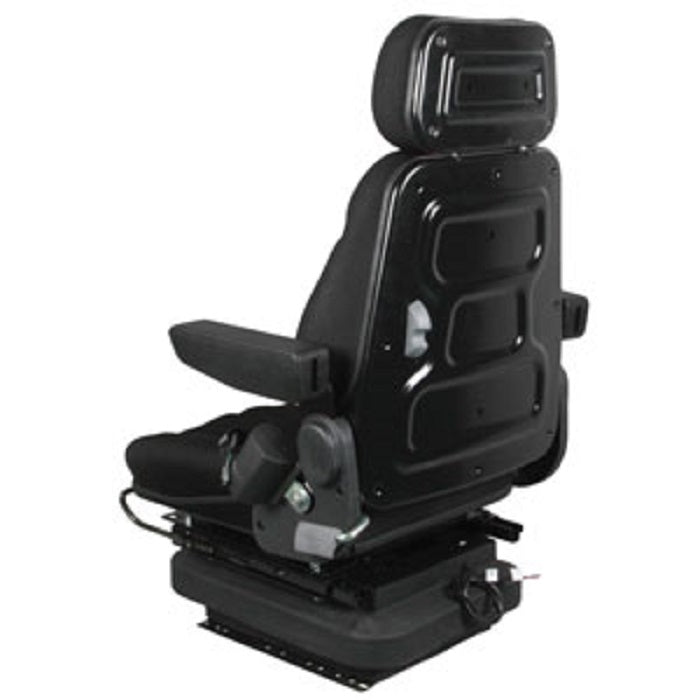 12v Low Profile Air Suspension Seat for Tractor Excavator Loader