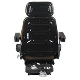 12v Low Profile Air Suspension Seat for Tractor Excavator Loader