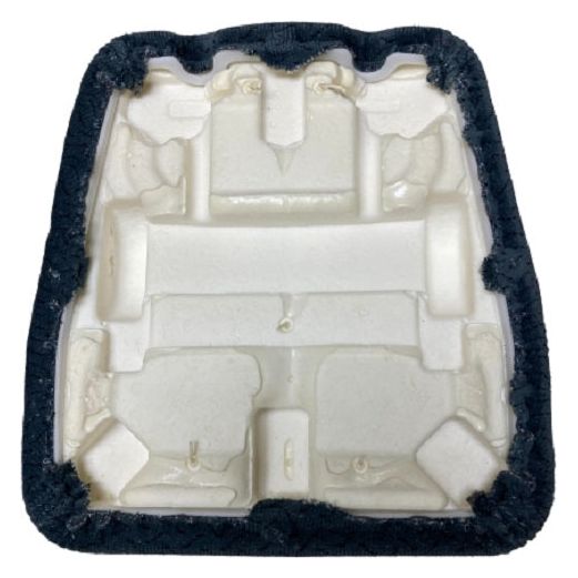 Suspension Tractor Seat Fabric Back Cushion
