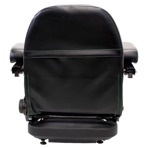 Low Profile Mechanical Suspension Seat w/ Armrests