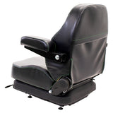 Low Profile Mechanical Suspension Seat w/ Armrests