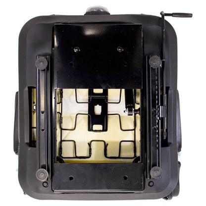 Low Profile Mechanical Suspension Seat w/ Armrests