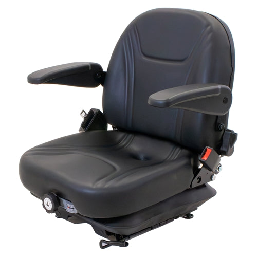 Low Profile Suspension Seat w/ Armrests
