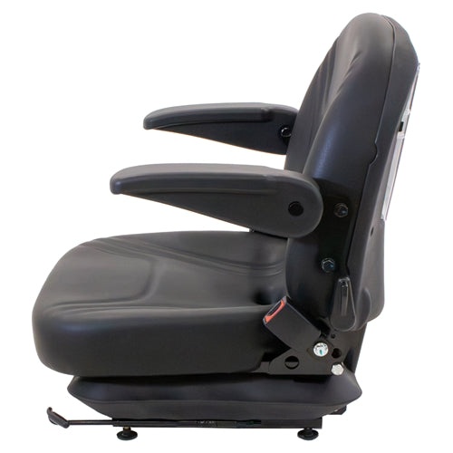 Low Profile Suspension Seat w/ Armrests