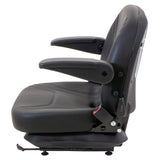 Low Profile Suspension Seat w/ Armrests