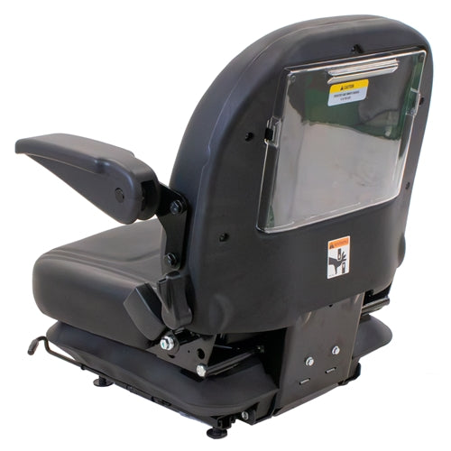 Low Profile Suspension Seat w/ Armrests