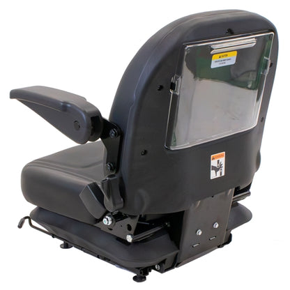 Low Profile Suspension Seat w/ Armrests