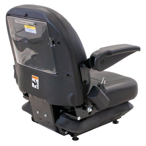 Low Profile Suspension Seat w/ Armrests