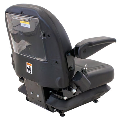 Low Profile Suspension Seat w/ Armrests