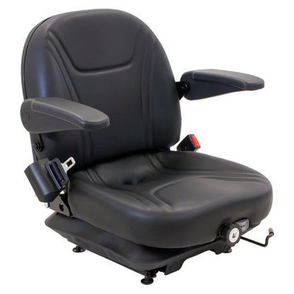 Low Profile Suspension Seat w/ Armrests