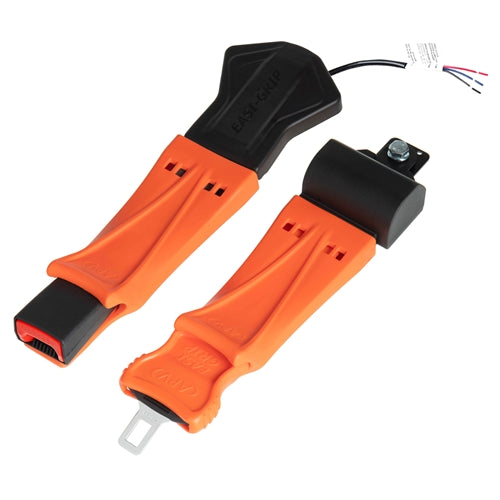 Fluorescent Orange Retractable Seat Belt w/ Switch