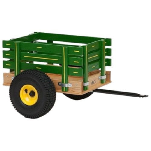 MC1 John Deere Green Pull Behind Trailer Wagon