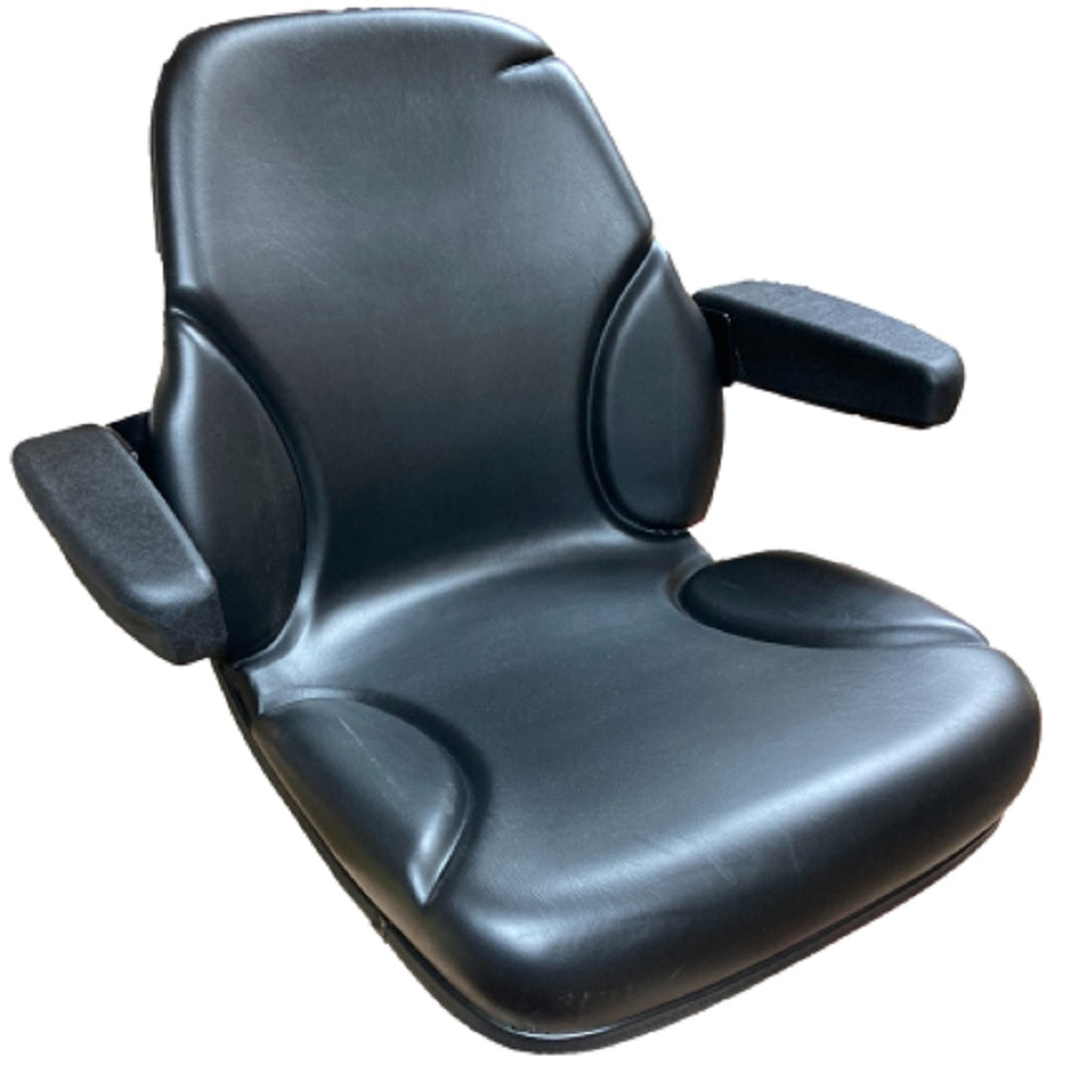 Compact Tractor Seat with Foldup Armrests