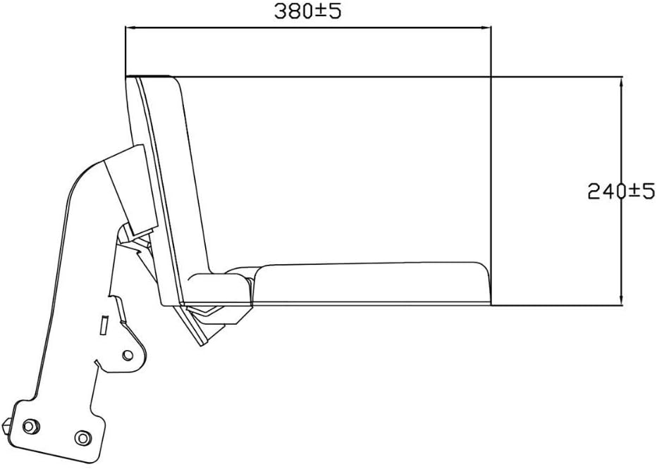 Instructional Host Passenger Buddy Seat for John Deere