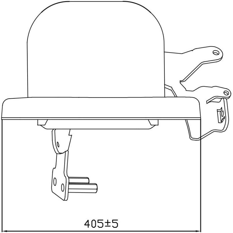 Instructional Host Passenger Buddy Seat for John Deere