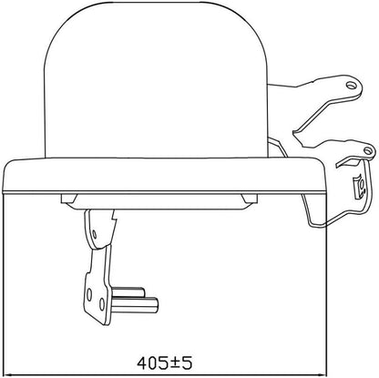 Instructional Host Passenger Buddy Seat for John Deere