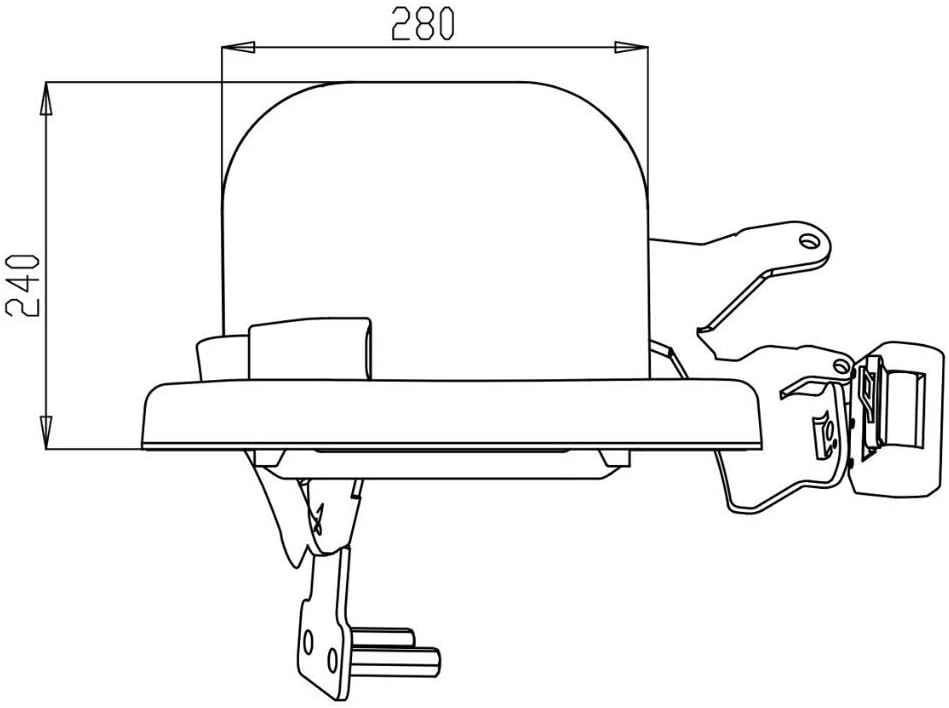 Instructional Host Passenger Buddy Seat for John Deere