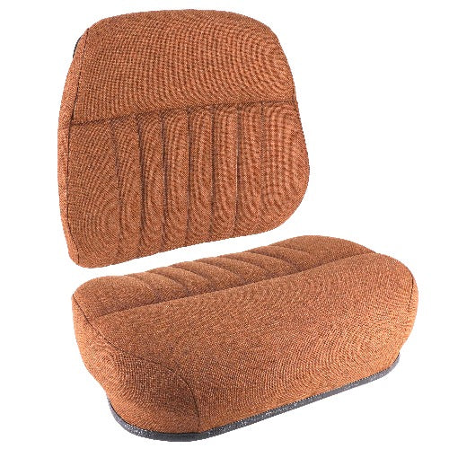 2 Piece Tractor Seat Cushion Set for Case / International / Massey / White