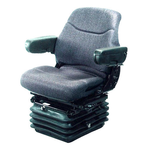 12v Mid Back Tractor Seat w/ Air Suspension
