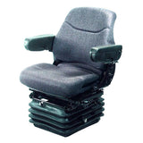 12v Mid Back Tractor Seat w/ Air Suspension