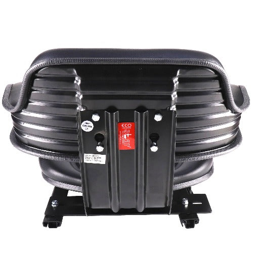 Compact Tractor Loader Fork Lift Lawn Mower Seat W/ Slide Tracks