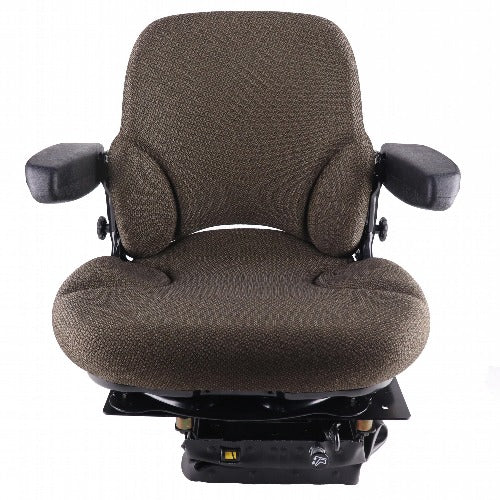 12v Mid Back Tractor Seat w/ Air Suspension for John Deere