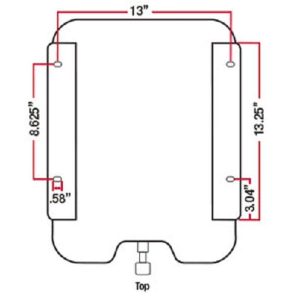 Universal Tractor Seat Mechanical Suspension (Low Profile)