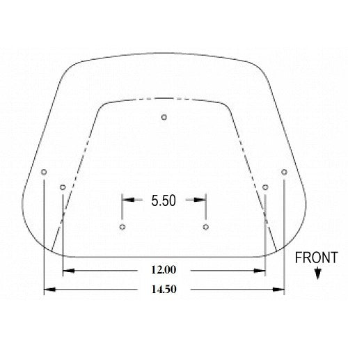 2 Piece Tractor Seat Cushion Set for John Deere
