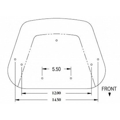 2 Piece Tractor Seat Cushion Set for John Deere