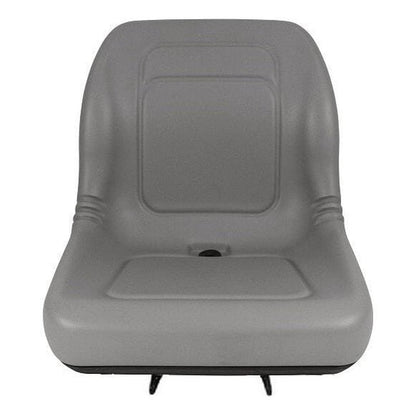 John Deere / Kubota Compact Tractor Flip Style Seat w/ Hinge Tractor Seat K Gray 