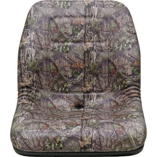 New Holland Case IH Agco Compact Tractor Mower High Back Seat w/ Bracket Tractor Seat A Camouflage 