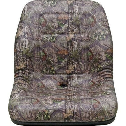 New Holland Case IH Agco Compact Tractor Mower High Back Seat w/ Bracket Tractor Seat A Camouflage 