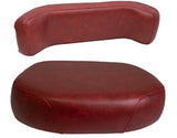 2 Piece Tractor Seat Cushion Set for Oliver / White / Minneapolis-Moline