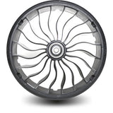 13x6.5N6 Turf Tweel Caster Airless Tire for Zero Turn Mowers - 41011