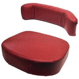 3 Piece Tractor Seat Cushion Set for Oliver / White / Minneapolis-Moline