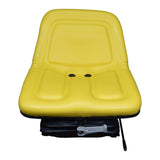 Skid Loader Compact Lawn Mower Garden Tractor Seat w/ Suspension