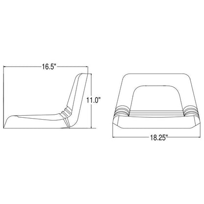 Gator Loader Compact Lawn Mower Garden Tractor Seat