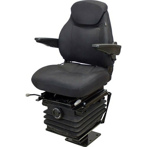 Tractor / Backhoe Seat w/ Mechanical Suspension & Pedestal