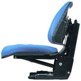 Heavy Duty Farm Tractor Seat w/ Suspension & Trapezoidal Backrest