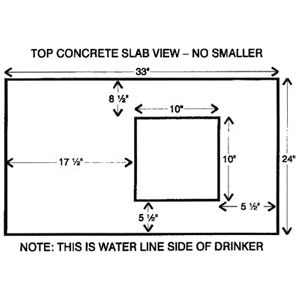 8 Gallon Lapp (Energy Free) Livestock / Equine Automatic Waterer Fountain