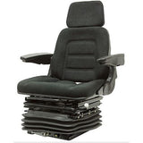 High Back Seat w/ Swivel & Mechanical Suspension