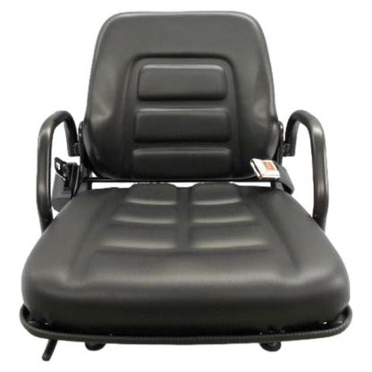 Fork Lift Compact Tractor Lawn Mower Loader Seat w/ Slide Tracks
