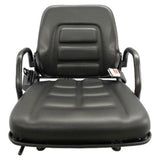 Fork Lift Compact Tractor Lawn Mower Loader Seat w/ Slide Tracks