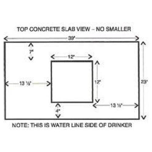14 Gallon Lapp (Energy Free) Livestock / Equine Automatic Waterer Fountain
