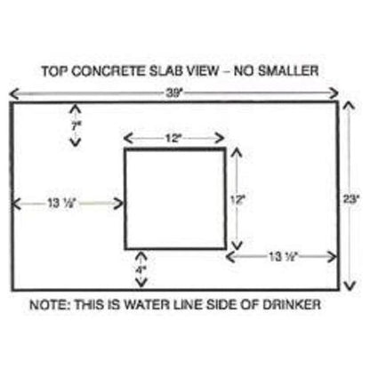 14 Gallon Lapp (Energy Free) Livestock / Equine Automatic Waterer Fountain