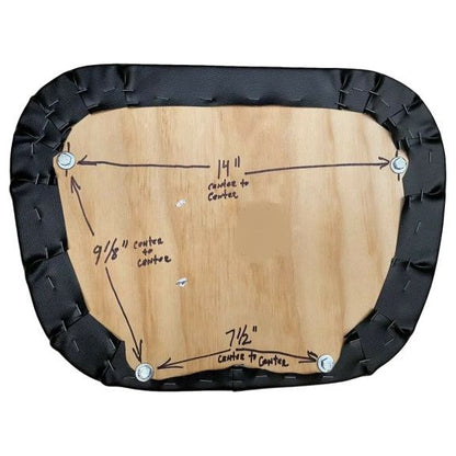 2 Piece Backhoe Seat Cushion Set for John Deere