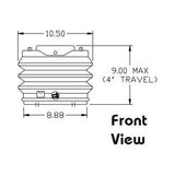 12v Narrow Tractor Seat Air Suspension for Pilot