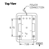 12v Narrow Tractor Seat Air Suspension for Pilot